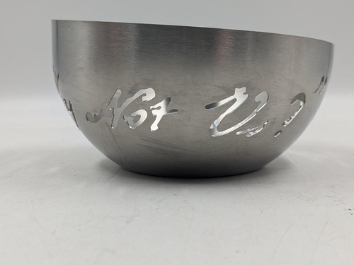 Steve Jacobson "Warum nicht wir?" Steelforme 18/8 Edelstahlschüssel - Bild 2 von 8