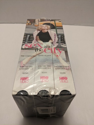 Sex and the City: The Complete Fifth Season {VHS} 3 Tape Set Brand New Sealed - Picture 5 of 6