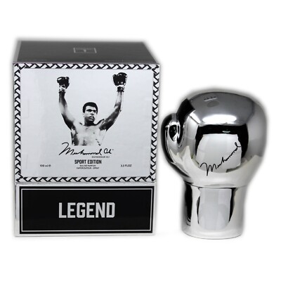 Muhammad Ali Legend Round 1 Eau De Parfum Spray (Sport Edition) By Muhammad Ali - 3.3 oz Muhammad Ali Legend Round 1 Eau De Parfum Spray (Sport Edition) By Muhammad Ali - 3.3 oz