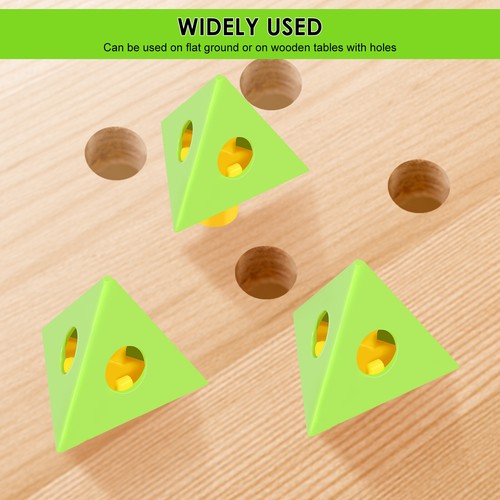 6Pcs Pyramid Painting Stand PVC Mini Cone Paint Stand Portable Painting qiFYP - Picture 6 of 11