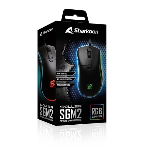 Skiller SGM2 RGB Gaming Maus optisch 6400 DPI Ergonomische Form Mehrfarbig - Bild 6 von 6