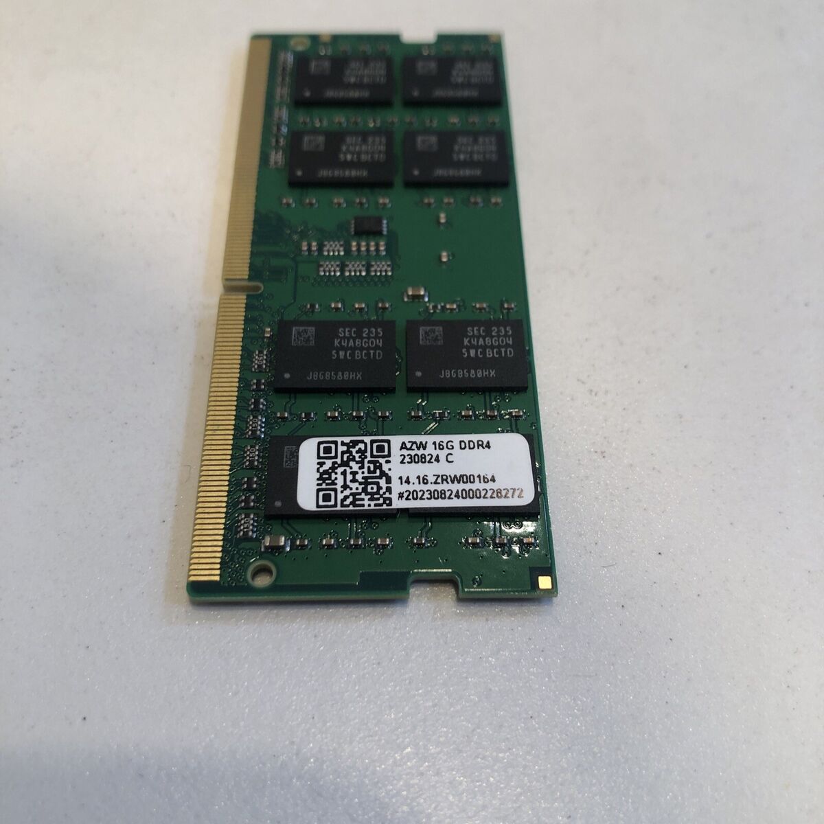 AZW 16G DDR4 230824 C 14.16.ZRW00164 Memory Module AZW 16G DDR4 230824 C 14.16.ZRW00164 Memory Module