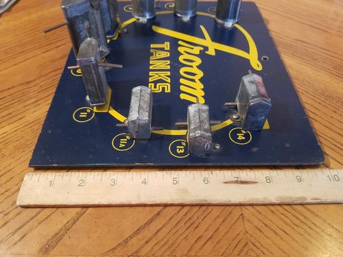 Vintage Froom Tanks RC Airplane Tether Car Gas Fuel Tank Demo Display On Board - Picture 7 of 9