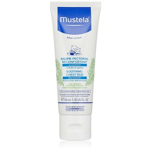mustela soothing chest rub 40 ml