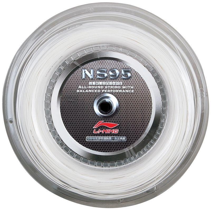Li-Ning NS95 Badminton Racket String 200 m Reel Set-blanc Li-Ning NS95 200 Badminton Racket String 200 NS95 m Reel Set-blanc 5c59e0