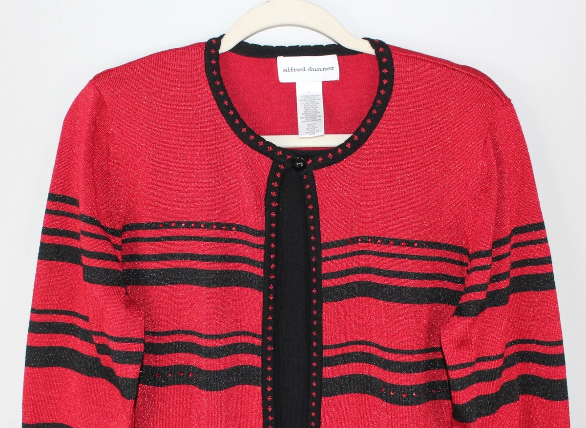 Alfred dunner sweater clearance tops