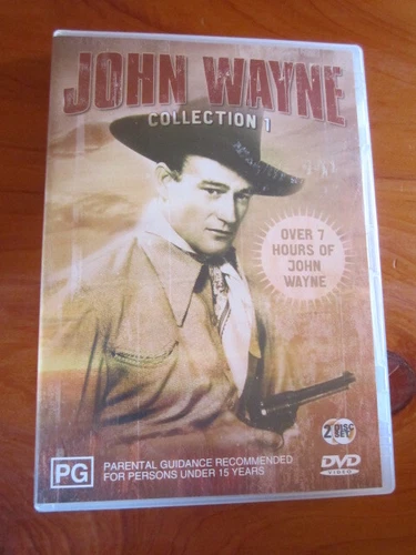 DVD  JOHN WAYNE COLLECTION 1  2 DISC SET    GREAT  ** MUST SEE ****