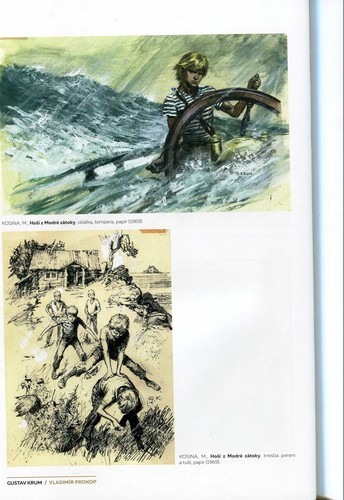 Gustav Krum last romantic adventure illustration - Prokop Vladimir - Picture 3 of 4