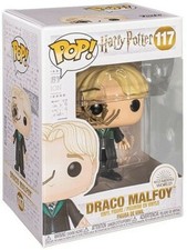 Funko POP #117 Harry Potter Draco Malfoy con Látigo Araña Figura Nuevo En Stock