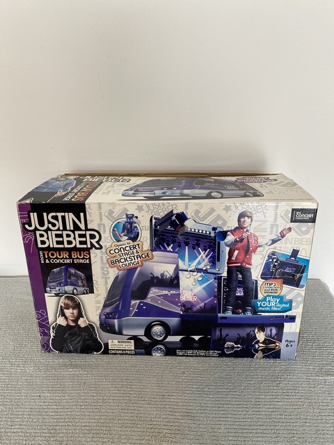 justin bieber tour bus toy