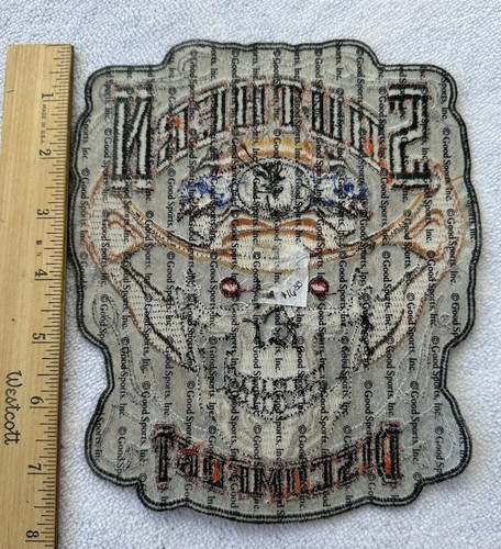 HALLOWEEN Cowboy Skull Southern Outlaw MC Biker Iron On Vest Jacket Patch LARGE - Picture 5 of 6