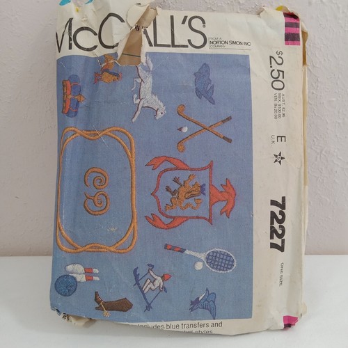 McCall's 7227 Stickmuster Transfermuster 70er Jahre - Bild 5 von 5