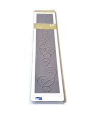 QuicKutz Flourish Embossing Folder 2X12 Border EFBDR019 Scrapbook Craft 2009 NEW