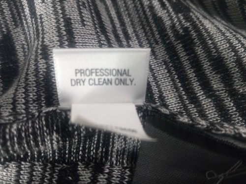 Dana Buchman Women Size Large Cowl Neck Sweater Dress Long Sleeve Midi  - Picture 10 of 10