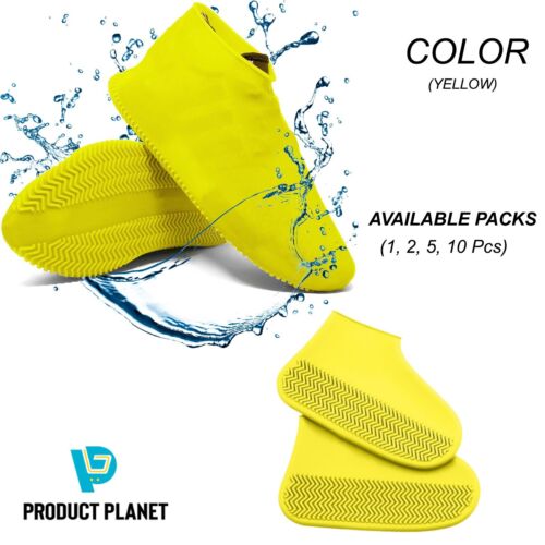 Reusable Waterproof Rain Shoe Covers Silicone Outdoor Rain Walking Shoes Cover - Picture 34 of 77