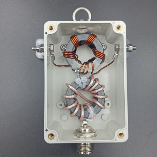 UNUN BALUN LOW POWER 500W 4:1 - 9:1 - 16:1 + RF CHOKE HF HAM RADIO ANTENNA - Zdjęcie 18 z 29
