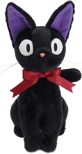 Kiki's Delivery Service Jiji Peluche Bambola Taglia S Nero Peluche Studio Ghibli - Foto 7 di 12