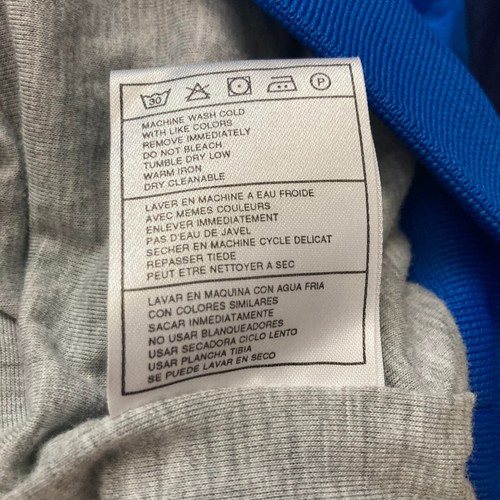 Nike Pullover Windbreaker Youth M 10/12 Blue Lined Center Swoosh Zip Pockets - Picture 14 of 14