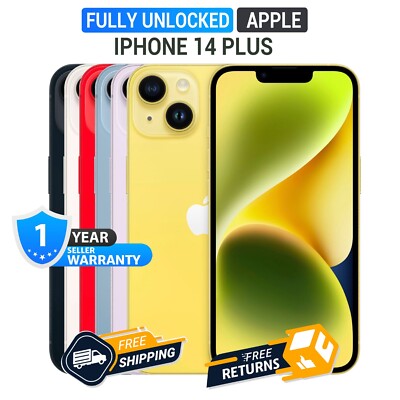 au Apple iPhone 14 Plus 256GB イエロー　新品未開封 イエローが登場！Apple、新しいiPhone 14とiPhone 14 Plusを発表