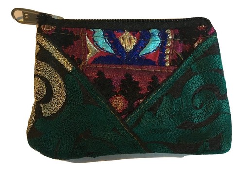 Ethnic Indian Hippy Coin Purse Embroidery Colourful Fairtrade Boho Floral Change - Picture 30 of 39