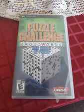 Puzzle Challenge: Crosswords and More (Sony PSP, 2006) Brand New