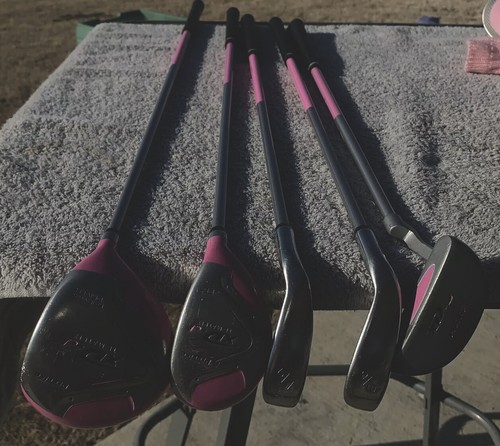 Precise XD-J, Girls Junior Golf Set w/ Stand Bag RH Pink - Picture 5 of 9