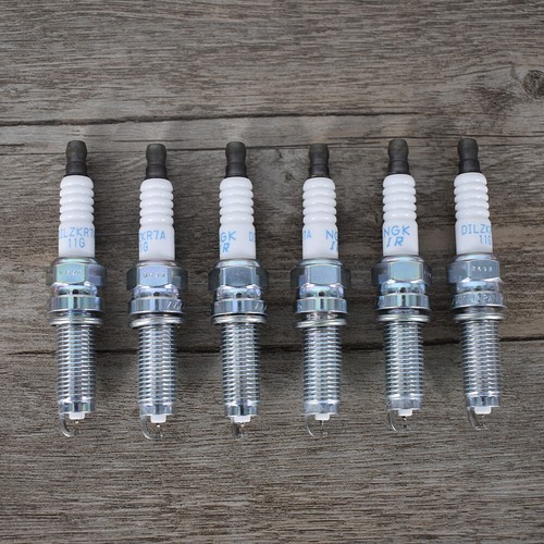 6PCS Iridium Spark Plug DILZKR7A11G 12290-R71-L01 For Honda Accord V6 Odyssey TL - Picture 2 of 6