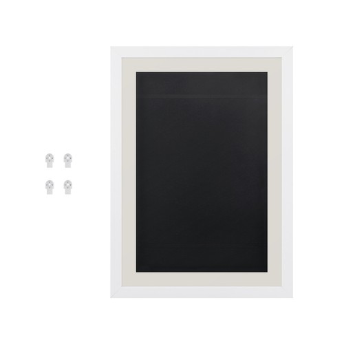 ACA White Kids Art Hanging Plywood Frame A3 Table Desk Decor Artwork Display - Picture 10 of 12