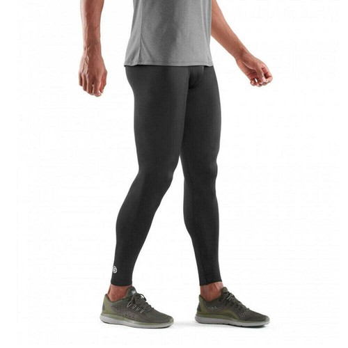 Skins | Mens Dnamic Force Long Tights (Black) - Picture 2 of 5