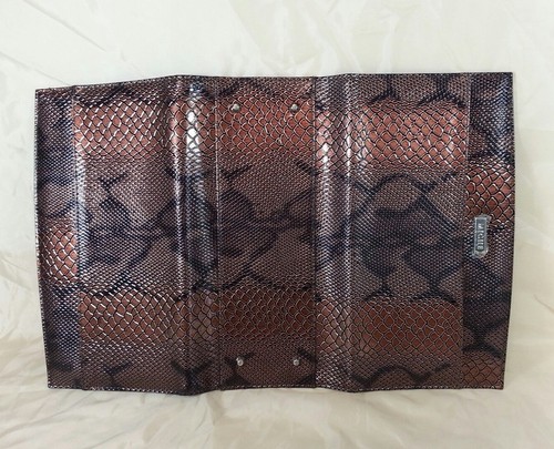 Miche Classic Jen Copper Brown Snake Print Cover Shell Bag Purse New - Picture 4 of 6