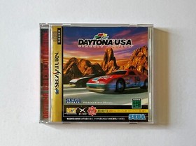 Sega Saturn Daytona USA Circuit Edition w/Spine SS Racing Game Japan JP