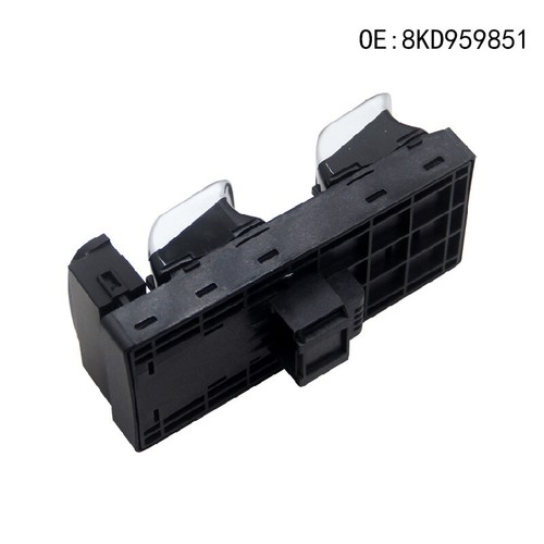 Chrome Driver Power Window Master Control Switch For AUDI A4 S4 B8 Allroad Q5 - Picture 5 of 5
