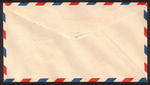 US FDC 1947 #UC17 5c Centenario Correo Aéreo, Matasellos de Exposición Filatélica, Nueva York - Imagen 2 de 2