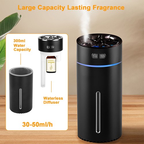 300ml Ultrasonic Aromatherapy Waterless Essential Aroma Oil Diffuser Humidifier - Picture 6 of 38