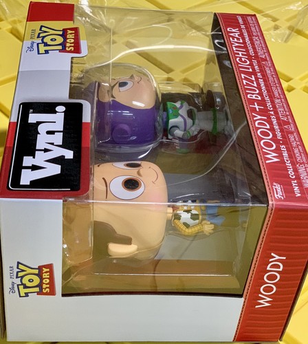 Funko Vynl Toy Story Woody & Buzz Lightyear Disney Pixar NRFB NEW - Picture 6 of 9