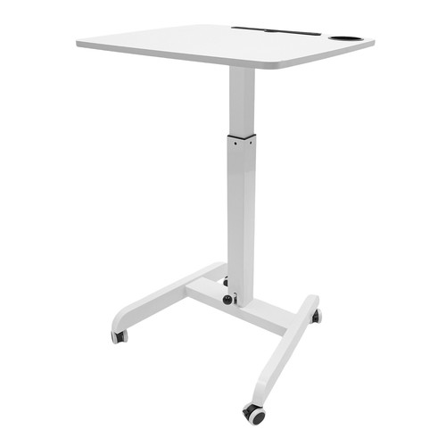 Adjustable Rolling Podium Mobile Standing Laptop Desk Presentation Lectern Table - Picture 14 of 18