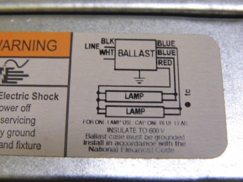 2x32-T8 Triad Florescent Ballasts  B2321UNVHP-N   Triad 2-Lamp T8  (lot of 3) - Picture 7 of 7