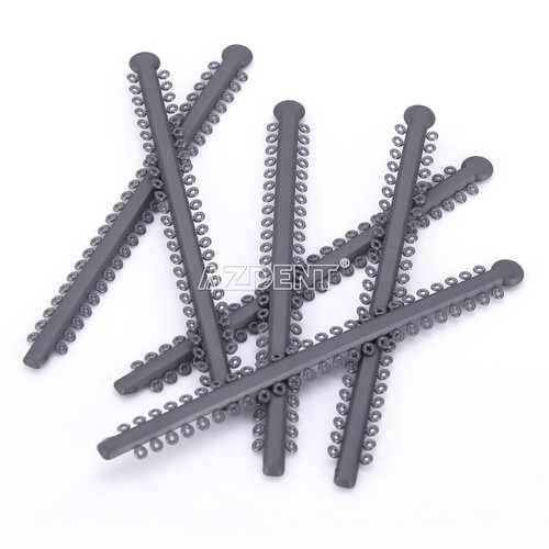 1000Pcs/Pack AZDENT Dental Orthodontic Ligature Ties Braces Elastic Rubber Bands - Picture 10 of 56