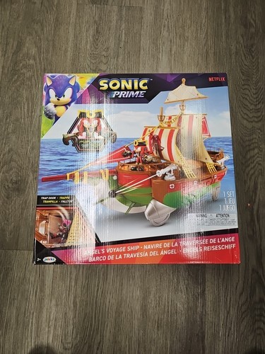 Sonic The Hedgehog Prime Angels Voyage Ship Action Figure Playset New - Picture 1 of 2