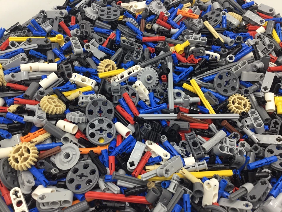 260+ LEGO® Technic MIX Ingranaggi Assi Connettori 42100 Liebherr Technik MOC - Immagine 3 di 4