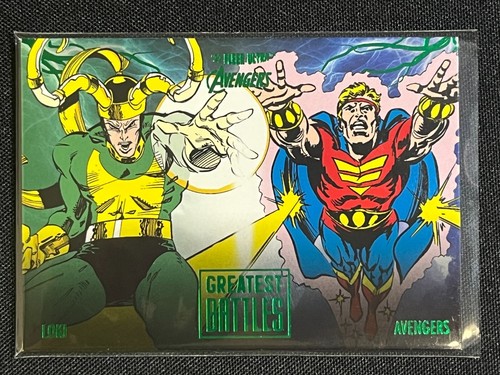 2022 Fleer Ultra Avengers Green Foil Base Card You-Pick-Em - Picture 59 of 63