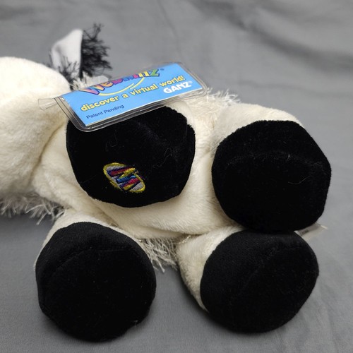GANZ Webkinz COW Lil Kinz Black Cream White CODE Sealed Tag HM003 Beanie Pellets - Picture 9 of 17