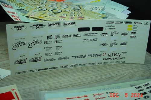 Nascar 1/24 1/25 Model Car Decals - You Choose - 120524 - Picture 47 of 52