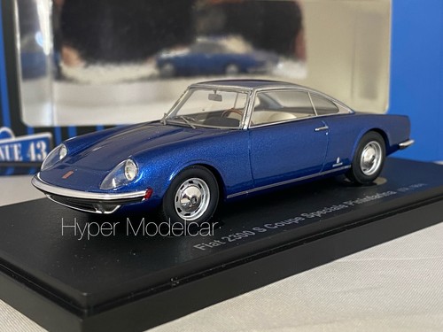 AVENUE43 AUTOCULT 1/43 FIAT 2300S COUPÈ SPECIALE PININFARINA 1964 BLUE ATC060091 - Picture 1 of 3