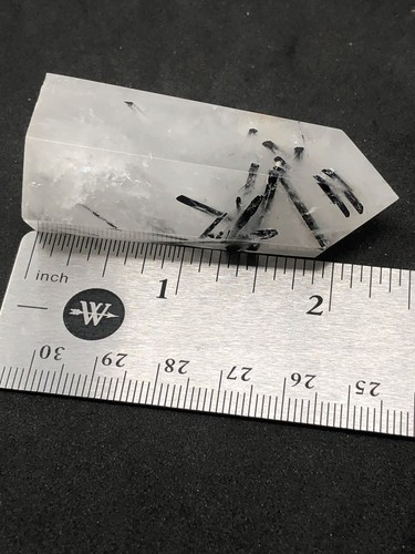 Turmalin Quarz poliert Turmspitze Kristall 2,1 Oz. Reiki N14 - Bild 1 von 9