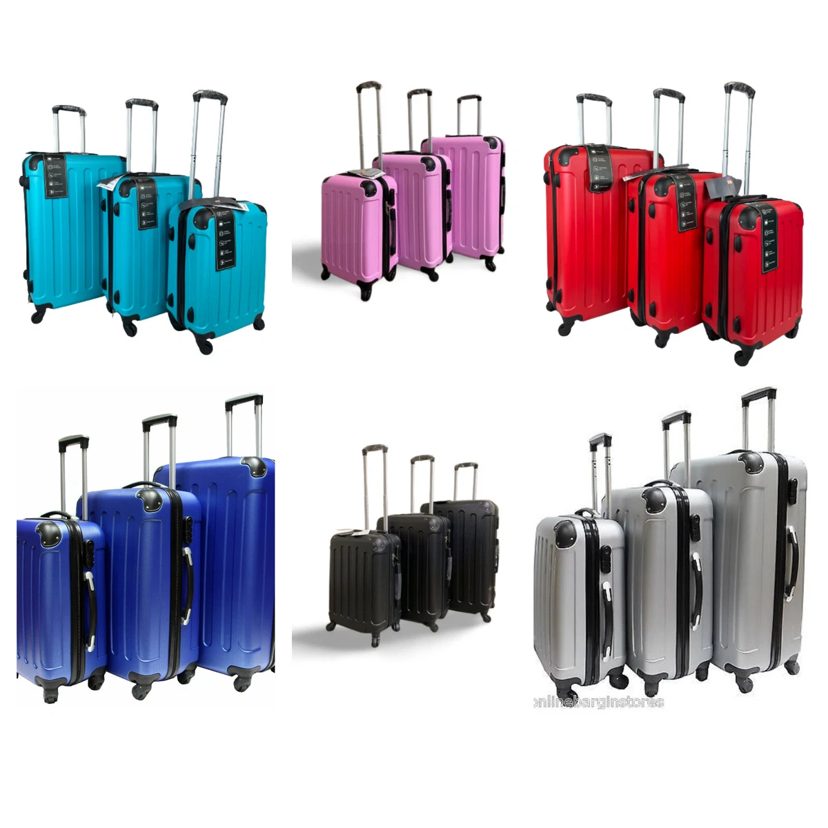 It luggage hard shell 4 wheel suitcase deals