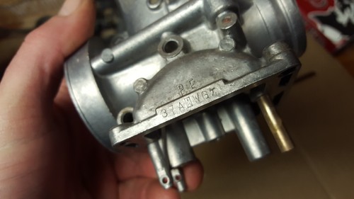 1985 Honda ATC250R ATC250 R carburetor body EMPTY BUT NICE!! OEM KEIHIN PE37A - Bild 12 von 12
