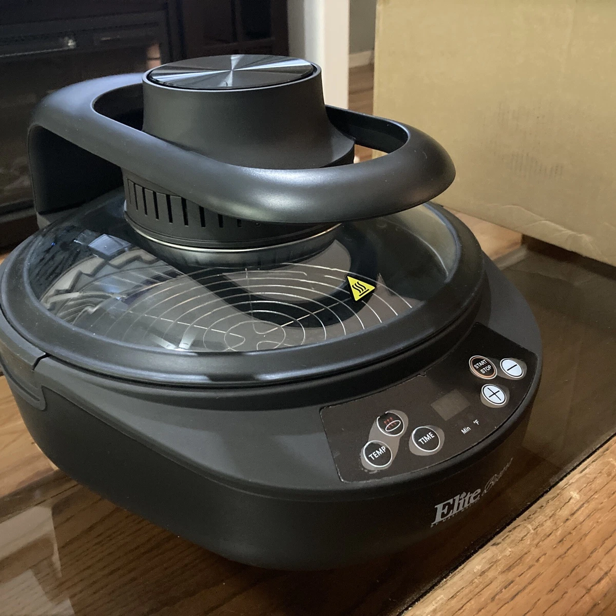 Elite Bistro 4.7 Qt. Digital Turbo Air Fryer With Dual Heat System