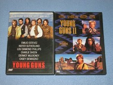 Young Guns (DVD) & Young Guns 2 (DVD, 1999) OOP, Emilio Estevez, Charlie Sheen 