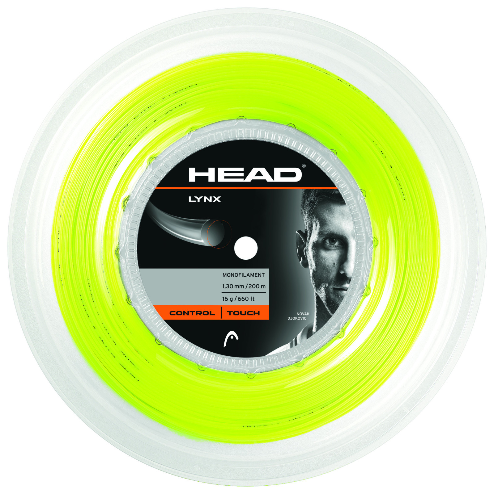 Head Lynx 125 Yellow 200 m Tennissaiten Head Lynx 125 Yellow 200 m Tennissaiten